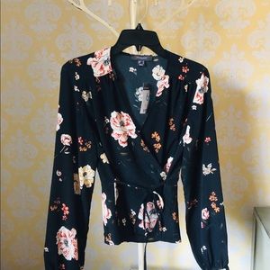 Primark Floral Wrap Top